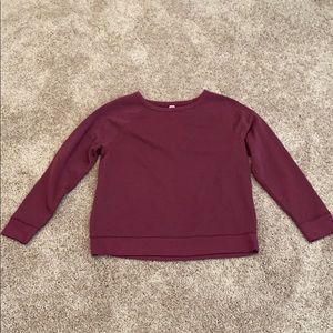 Old Navy Maroon Crewneck